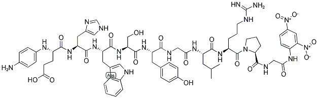 (P-AMINOPHENYL-GLU1) LHRH Struktur