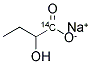 HYDROXYBUTYRIC ACID, SODIUM SALT, ALPHA, [1-14C] Struktur