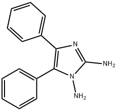 4,5-DIPHENYL-IMIDAZOLE-1,2-DIAMINE Struktur