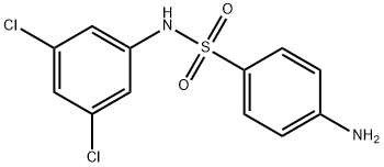 4-AMINO-N-(3,5-DICHLORO-PHENYL)-BENZENESULFONAMIDE Struktur