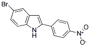 5-BROMO-2-(4-NITROPHENYL)-INDOLE Struktur