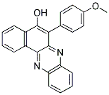 6-(4-METHOXYPHENYL)BENZO[A]PHENAZIN-5-OL Struktur