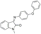 3-((4-PHENOXYPHENYL)IMINO)-1-METHYLINDOLIN-2-ONE Struktur