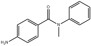 4-AMINO-N-METHYL-N-PHENYL-BENZAMIDE Struktur