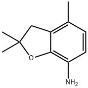 2,2,7-TRIMETHYL-3-OXAINDANE-4-YLAMINE Struktur