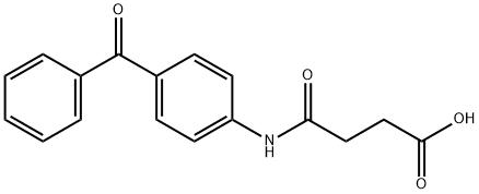 4-[(4-BENZOYLPHENYL)AMINO]-4-OXOBUTANOIC ACID Struktur