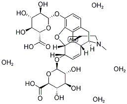 MORPHINE-3,6-DIGLUCURONIDE TETRAHYDRATE Struktur