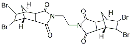 1,2-DI (8,9-DIBROMO-4-AZA-TRICYCLO[5,2,1,0(2.6)]DECANE-3,5-DIONE-4-YL)ETHANE Struktur