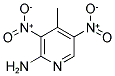 2-AMINO-3,5-BISNITRO-4-METHYLPYRIDINE Struktur