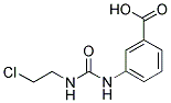 3-(([(2-CHLOROETHYL)AMINO]CARBONYL)AMINO)BENZOIC ACID Struktur