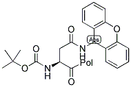 BOC-ASN(XAN)-MERRIFIELD RESIN Struktur