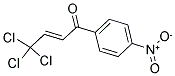 4,4,4-TRICHLORO-1-(4-NITROPHENYL)BUT-2-EN-1-ONE Struktur