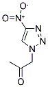 1-(4-NITRO-1H-1,2,3-TRIAZOL-1-YL)ACETONE Struktur