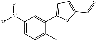 5-(2-METHYL-5-NITRO-PHENYL)-FURAN-2-CARBALDEHYDE Struktur