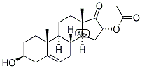 5-ANDROSTEN-3-BETA, 16-ALPHA-DIOL-17-ONE 16-ACETATE Struktur