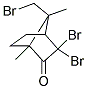 3,3-DIBROMO-7-(BROMOMETHYL)-1,7-DIMETHYLBICYCLO[2.2.1]HEPTAN-2-ONE Struktur