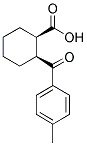 CIS-2-(4-METHYLBENZOYL)CYCLOHEXANE-1-CARBOXYLIC ACID Struktur