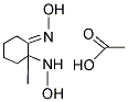 2-HYDROXYAMINO-2-METHYLCYCLOHEXANONE OXIME ACETATE Struktur