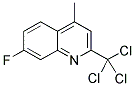 7-FLUORO-2-TRICHLOROMETHYLLEPIDINE Struktur