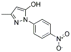 3-METHYL-1-(4-NITROPHENYL)-1H-PYRAZOL-5-OL Struktur