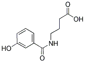 4-[(3-HYDROXYBENZOYL)AMINO]BUTANOIC ACID Struktur