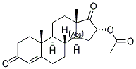 4-ANDROSTEN-16-ALPHA-OL-3,17-DIONE ACETATE Struktur