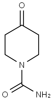 4-OXOPIPERIDINE-1-CARBOXAMIDE Struktur