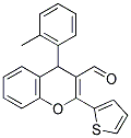 4-(2-METHYLPHENYL)-2-(2-THIENYL)-4H-CHROMENE-3-CARBALDEHYDE Struktur