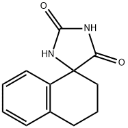 3',4'-DIHYDRO-2H,2'H,5H-SPIRO[IMIDAZOLIDINE-4,1'-NAPHTHALENE]-2,5-DIONE Struktur