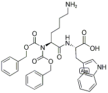 N,N-DICBZ-L-LYS-TRP Struktur