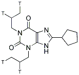 CPX, [DIPROPYL-2,3-3H] Struktur