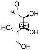 RIBOSE, L-, [1-14C] Struktur