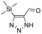 4-(TRIMETHYLSILYL)-1H-1,2,3-TRIAZOLE-5-CARBALDEHYDE Struktur