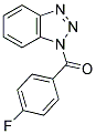 1-(4-FLUOROBENZOYL)-1H-BENZOTRIAZOLE Struktur