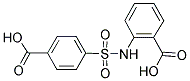 2-[(4-CARBOXYPHENYL)SULFONYL]AMINOBENZOIC ACID Struktur