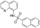 (2-NAPHTHYLSULFONYL)-8-QUINOLYLAMINE Struktur