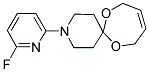 3-(6-FLUORO-2-PYRIDINYL)-7,12-DIOXA-3-AZASPIRO[5.6]DODEC-9-ENE Struktur