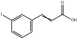 3-IODOCINNAMIC ACID Struktur