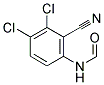 N-(3,4-DICHLORO-2-CYANOPHENYL)FORMAMIDE Struktur