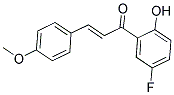 5'-FLUORO-2'-HYDROXY-4-METHOXYCHALCONE Struktur