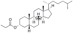 5-BETA-CHOLESTAN-3-ALPHA-OL PROPIONATE Struktur