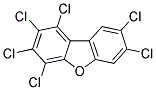 1,2,3,4,7,8-HEXACHLORODIBENZOFURAN Struktur