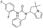 N-BENZYL-N'-(2,4-DIFLUOROPHENYL)-N-(2,3-DIHYDRO-3,3-DIMETHYL-(1H)-PYRROLIZIN-1-YL)UREA