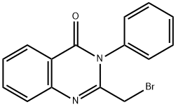 2-BROMOMETHYL-3-PHENYL-3H-QUINAZOLIN-4-ONE Struktur