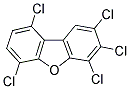 2,3,4,6,9-PENTACHLORODIBENZOFURAN Struktur