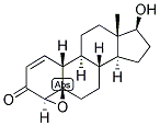 1-ESTREN-4-BETA, 5-BETA-EPOXY-17-BETA-OL-3-ONE Struktur