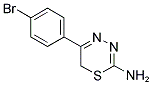 5-(4-BROMO-PHENYL)-6H-[1,3,4]THIADIAZIN-2-YLAMINE Struktur