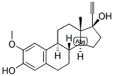 1,3,5(10)-ESTRATRIEN-17-ALPHA-ETHYNYL-2,3,17-BETA-TRIOL 2-METHYL ETHER Struktur