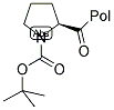 BOC-PRO-MERRIFIELD RESIN Struktur