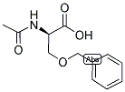 O-BENZYL-N-ACETYL-D-SERINE Struktur